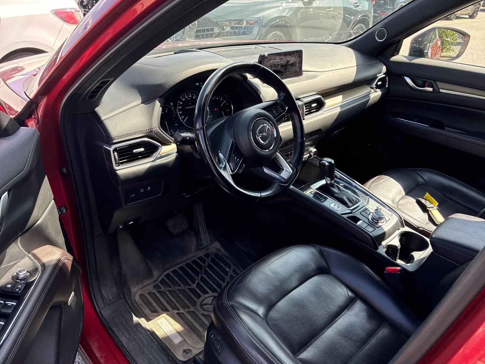Interior driver side