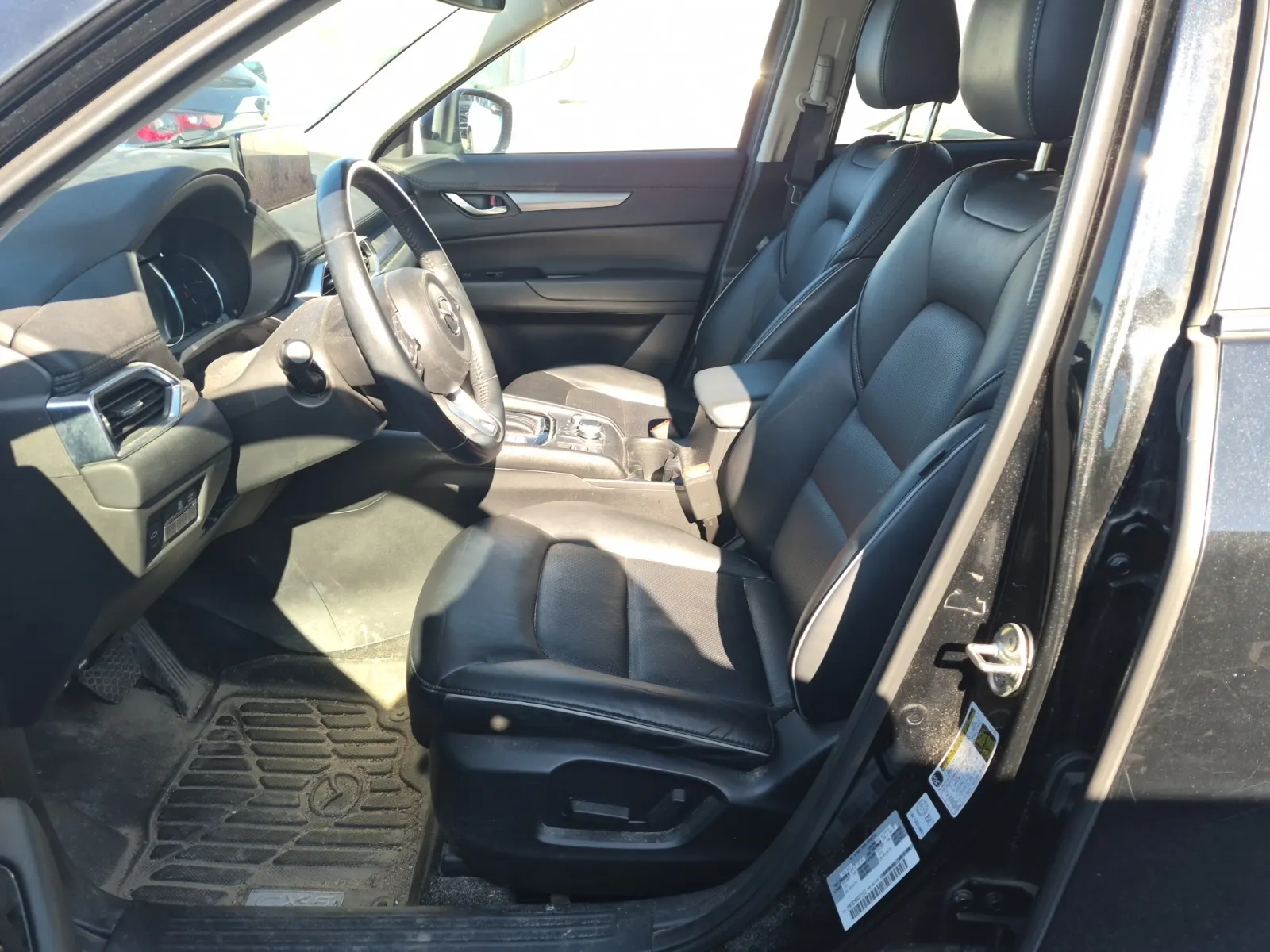 Interior driver side