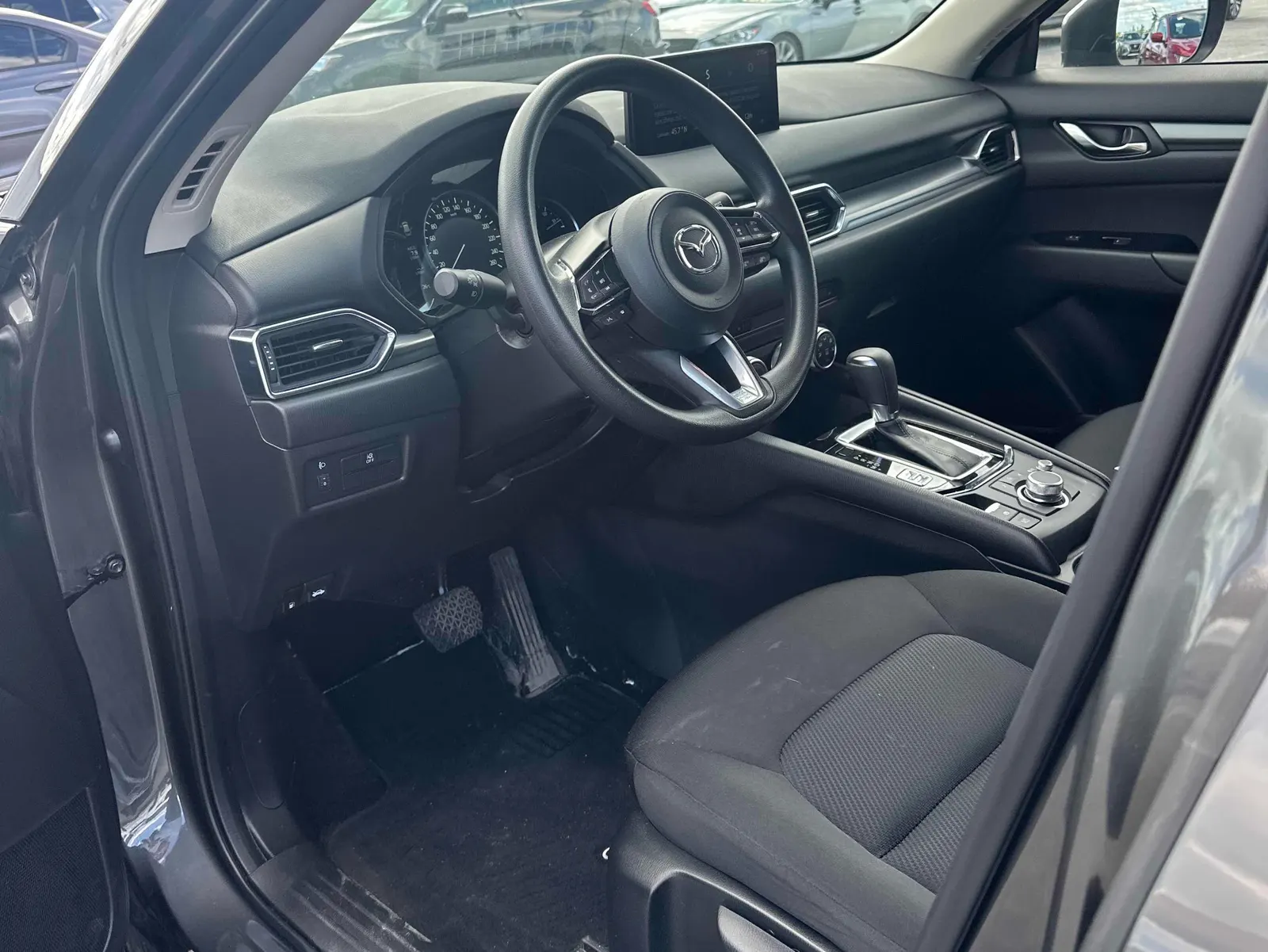 Interior driver side