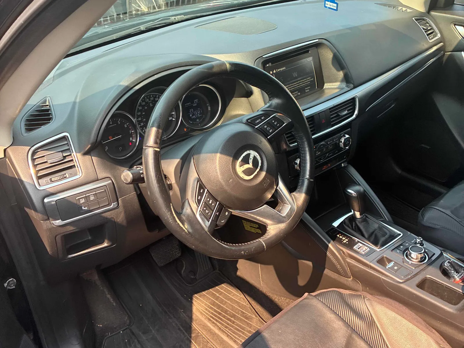 Interior driver side