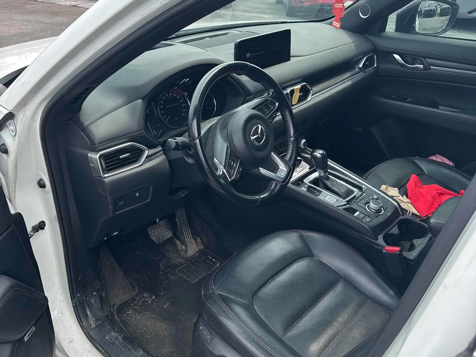 Interior driver side
