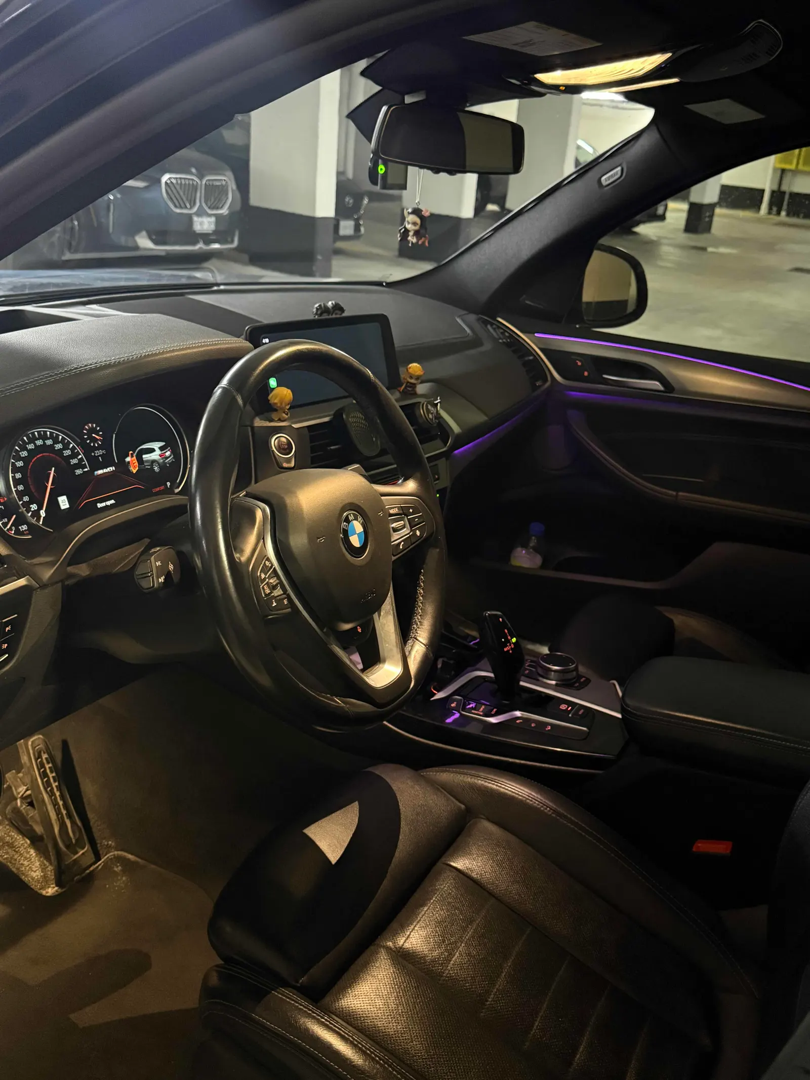 Interior driver side