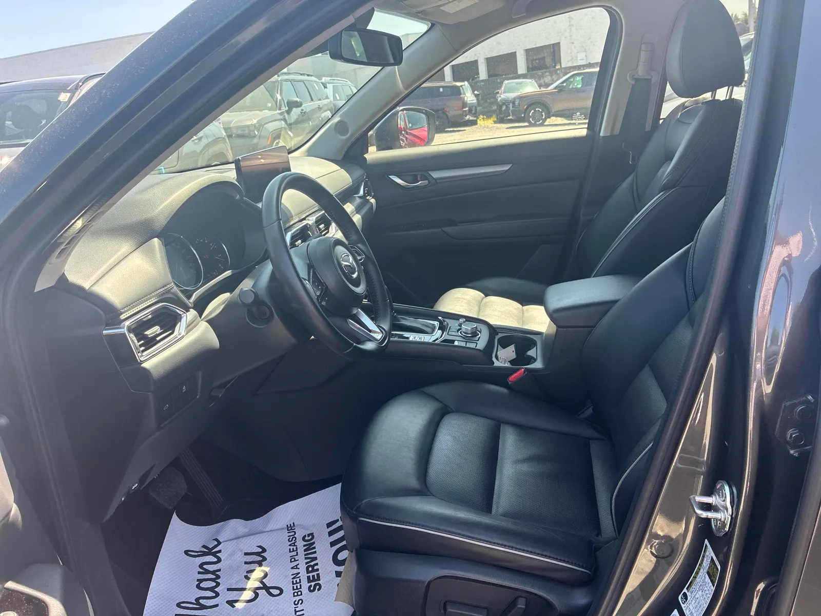 Interior driver side