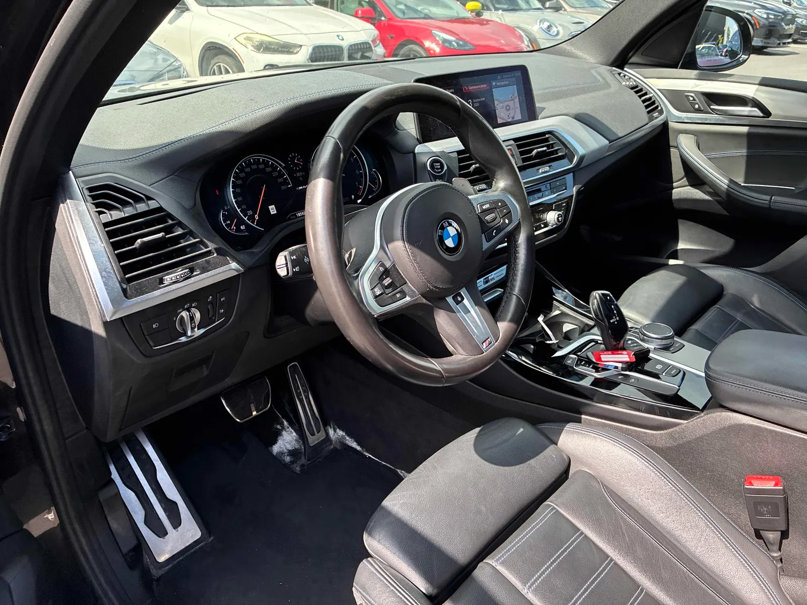 Interior driver side