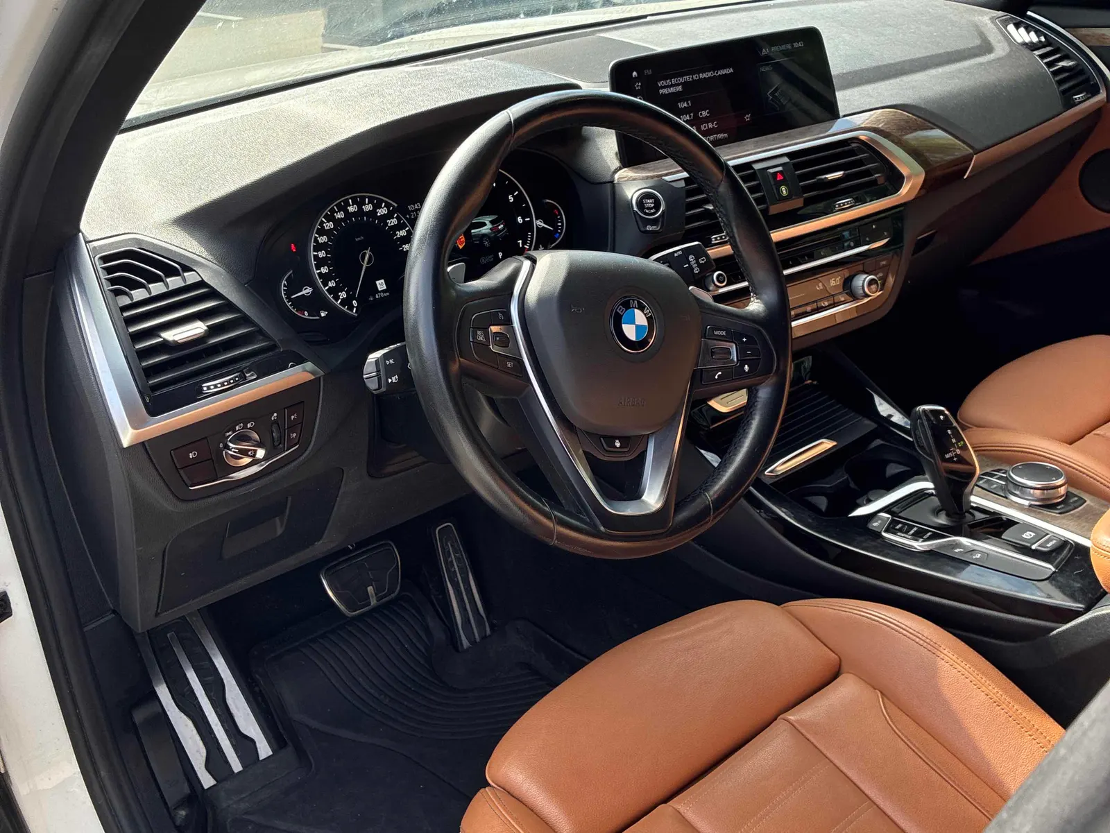 Interior driver side