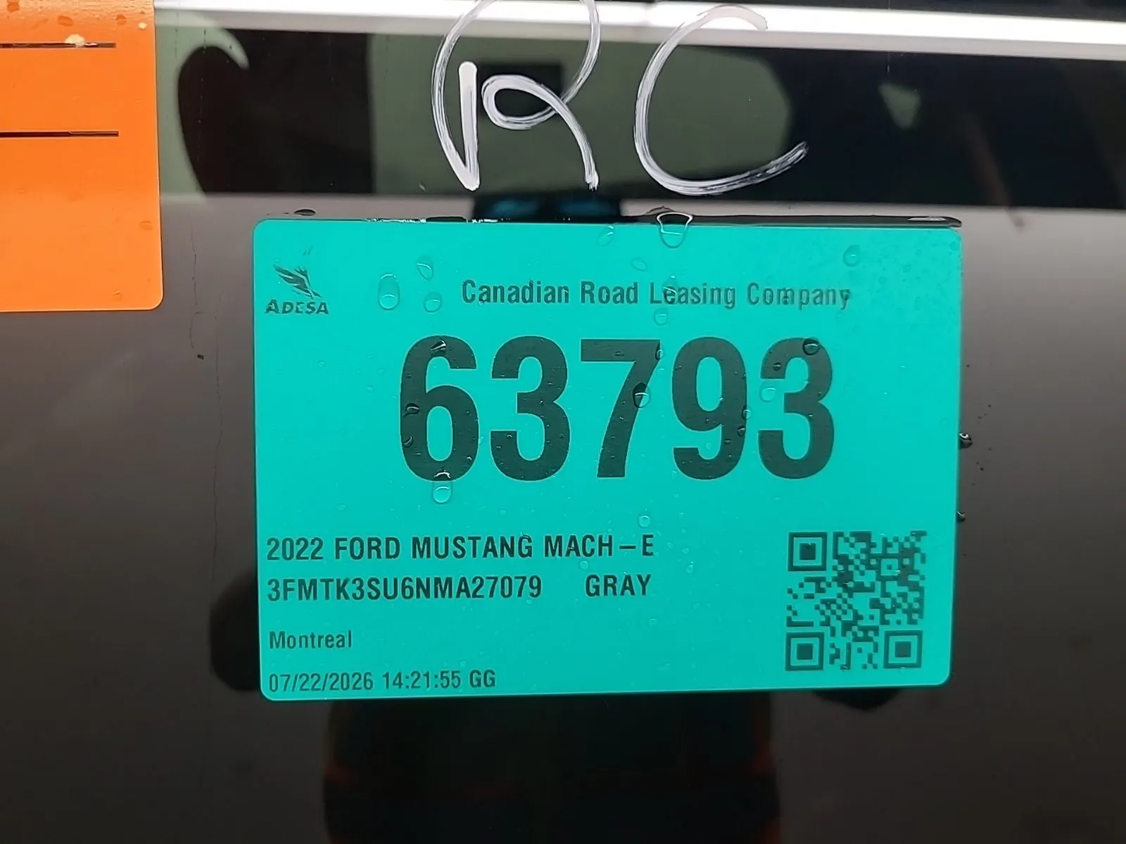 Inventory Label Photo