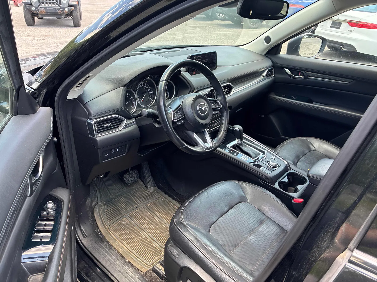 Interior driver side
