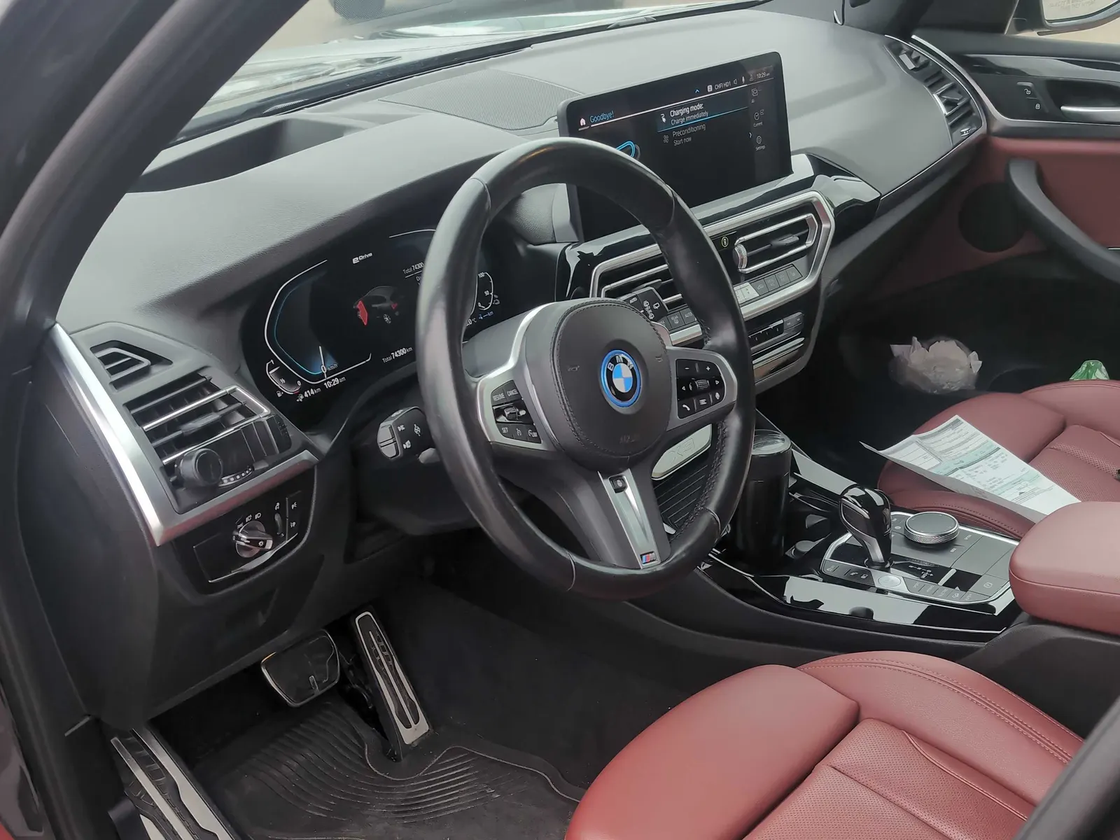 Interior driver side