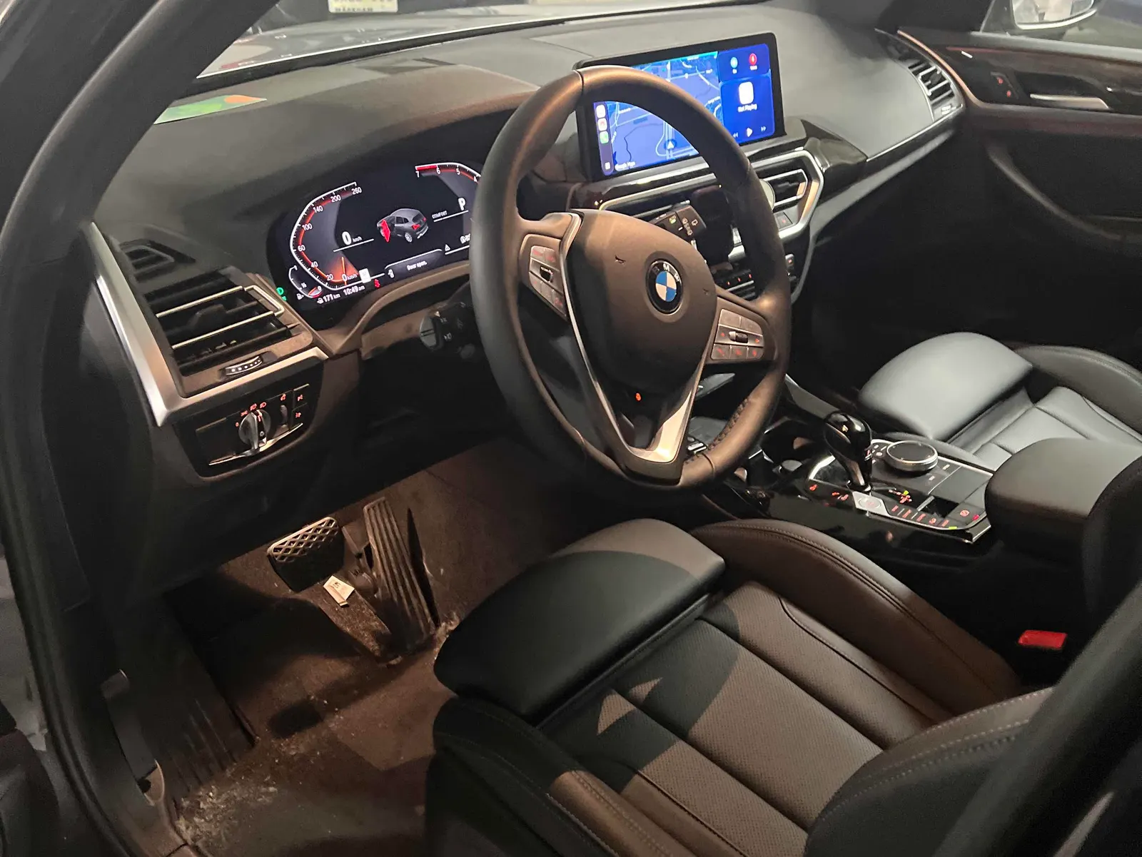 Interior driver side