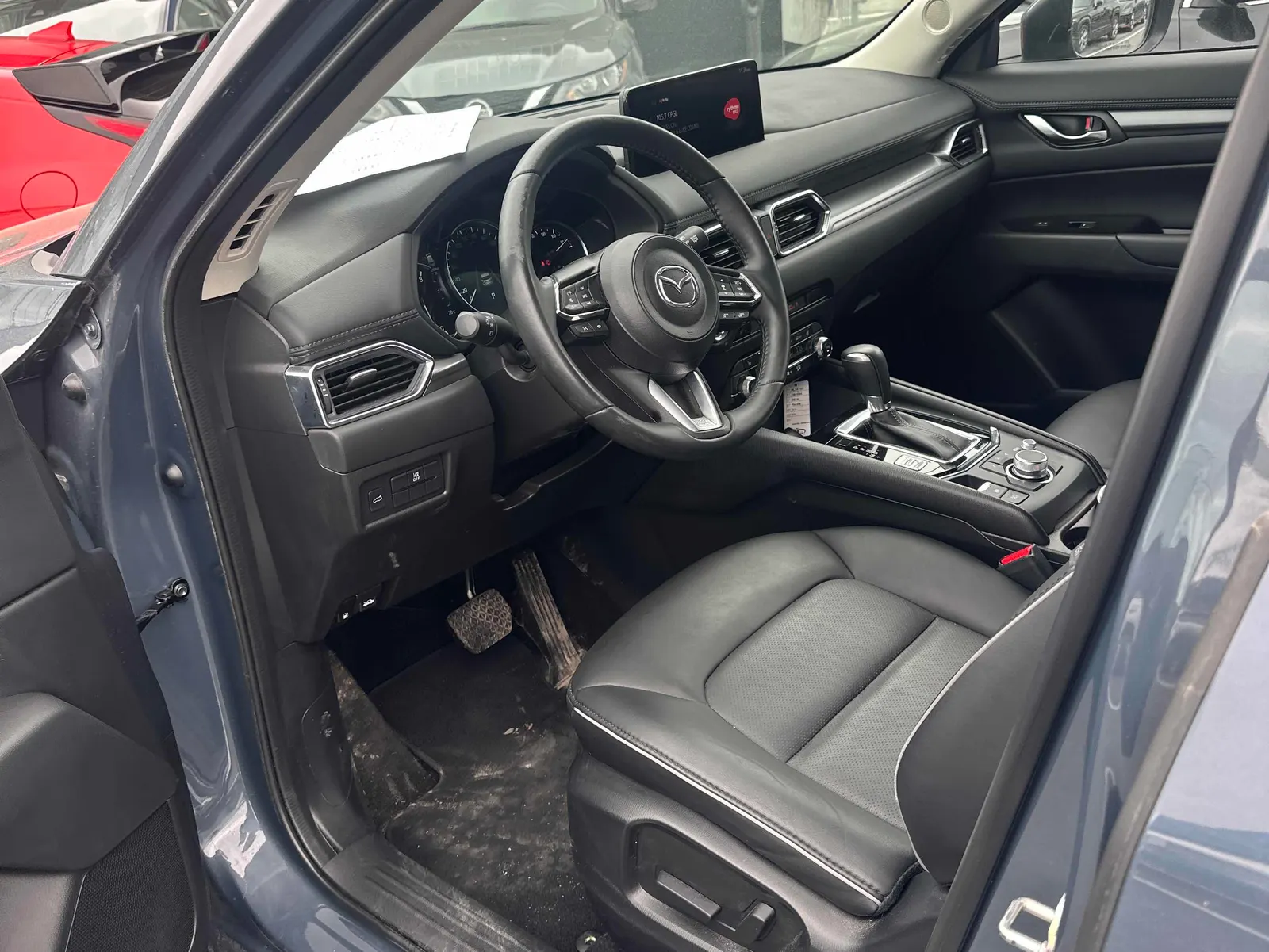 Interior driver side