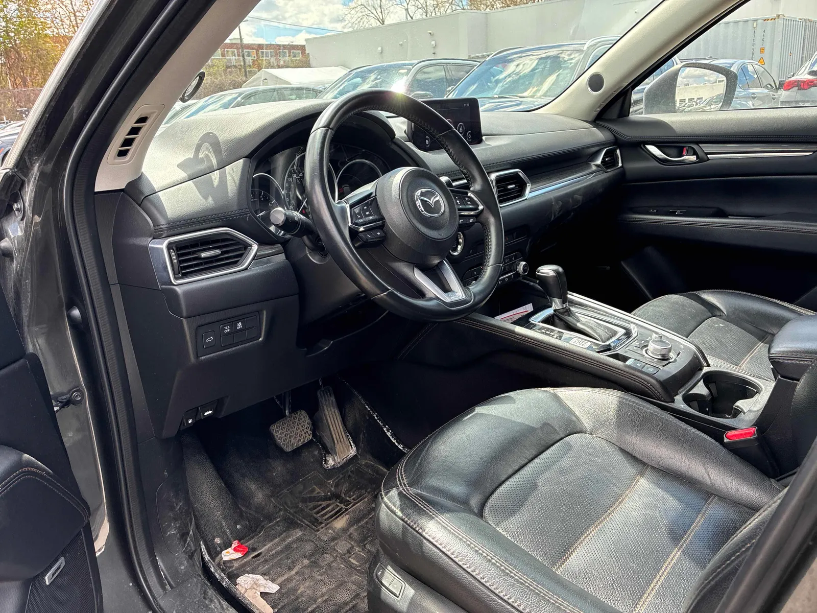 Interior driver side