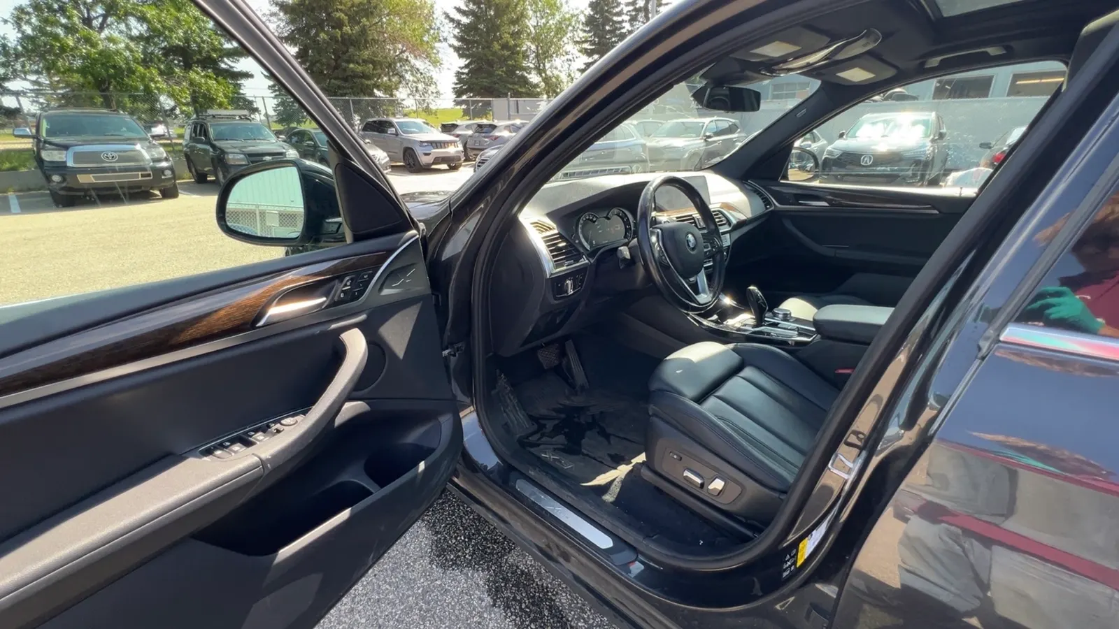 Interior driver side