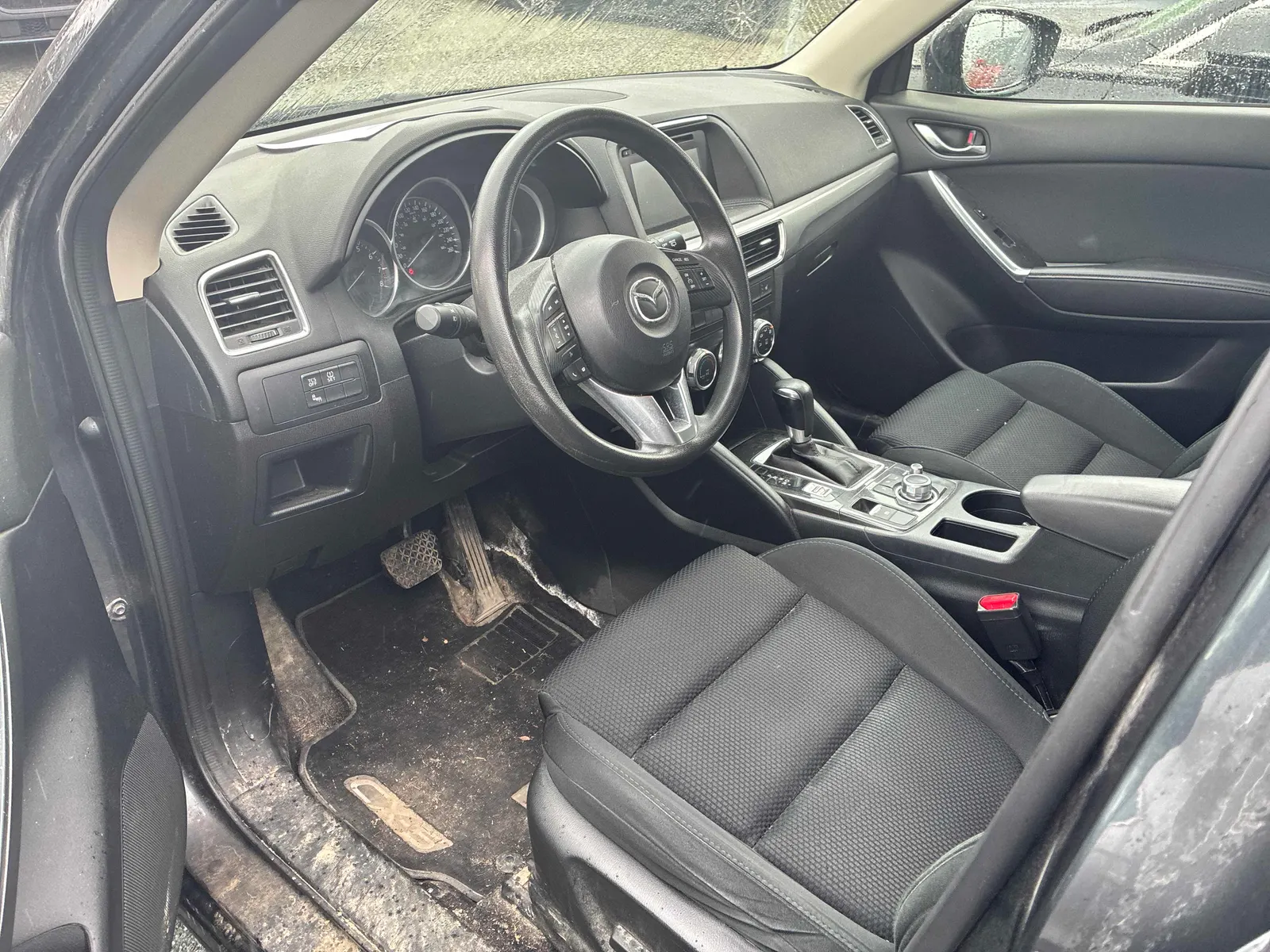 Interior driver side