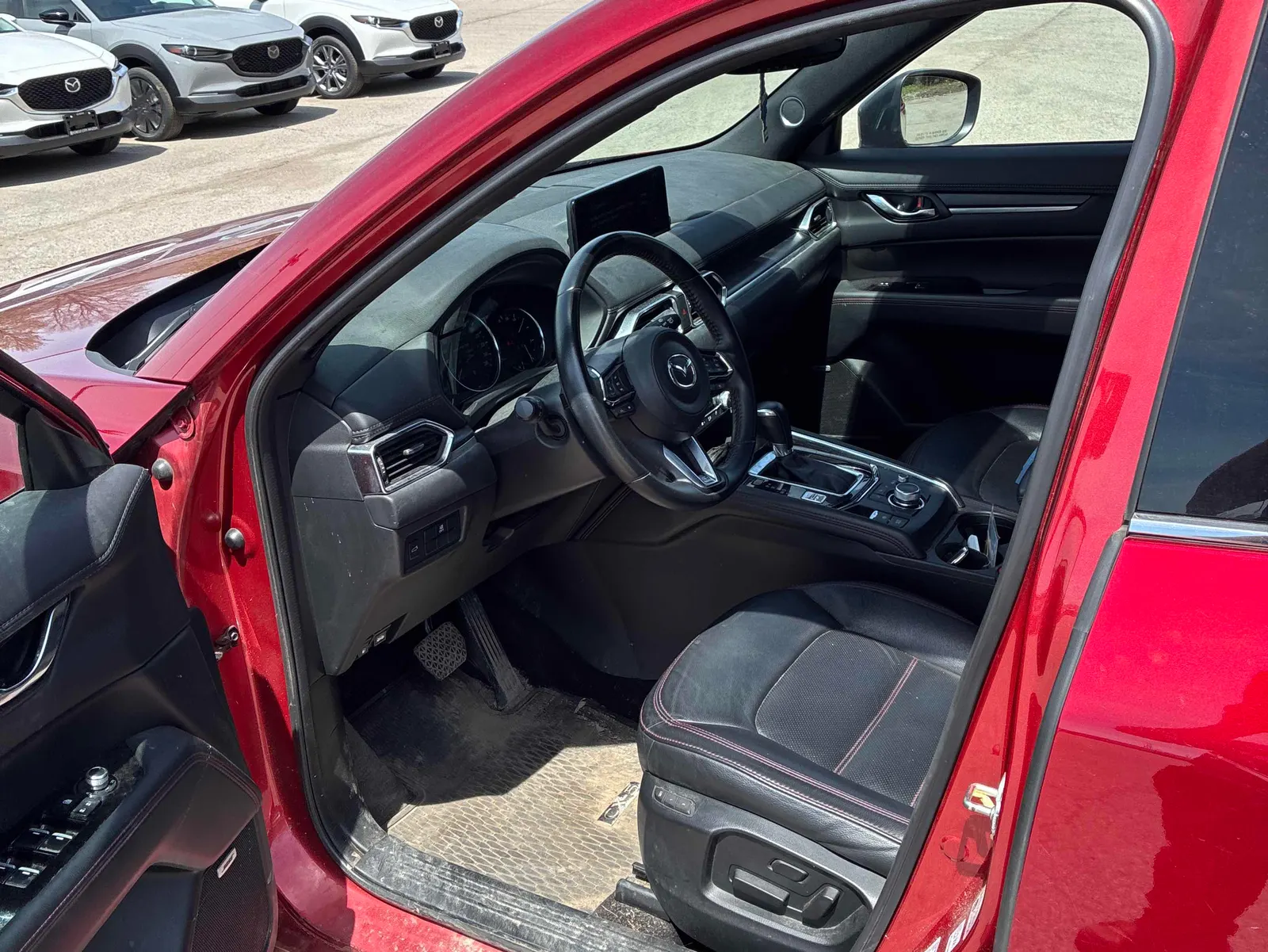Interior driver side