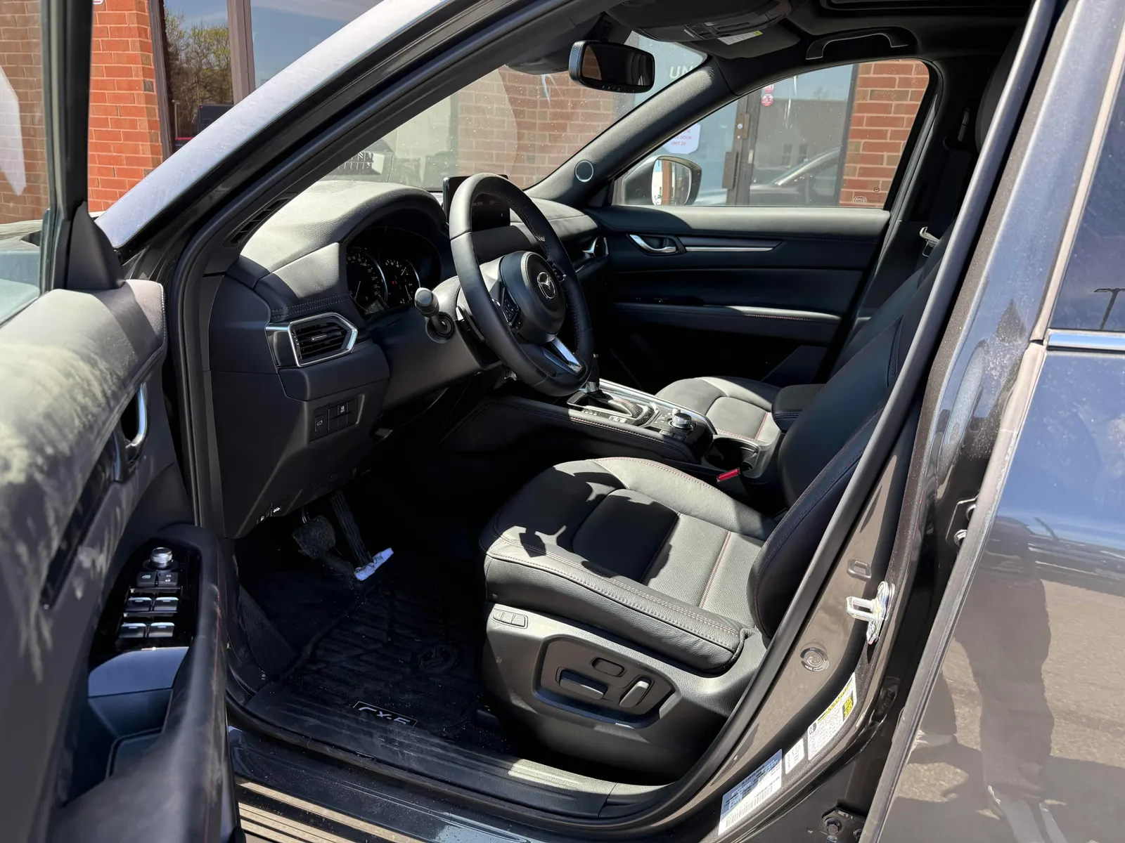 Interior driver side