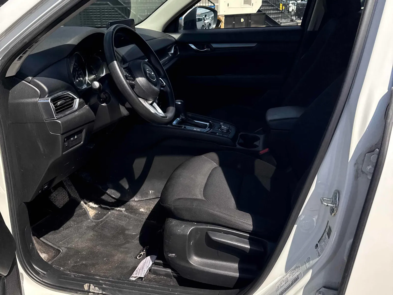 Interior driver side