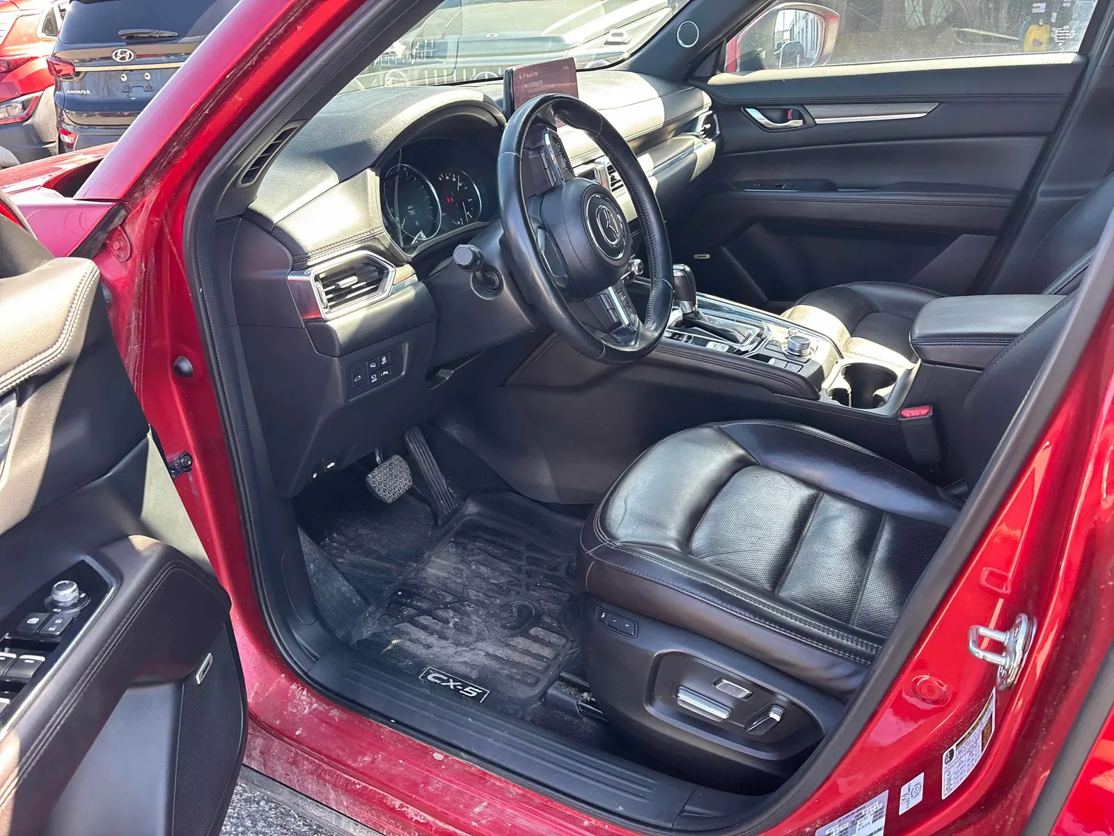 Interior driver side