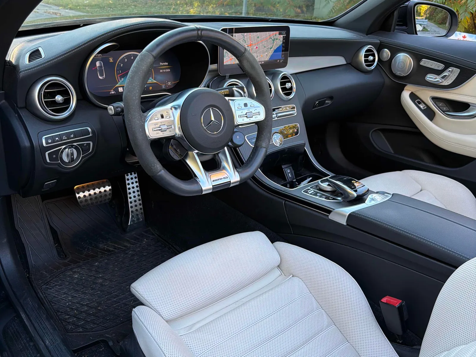 Interior driver side