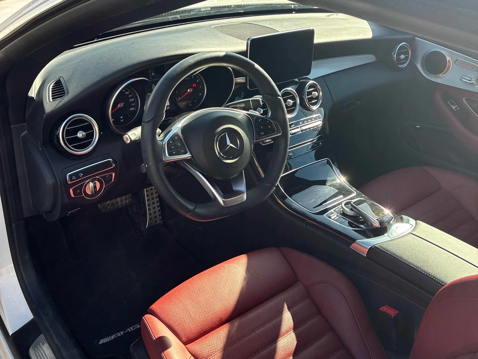 Interior driver side