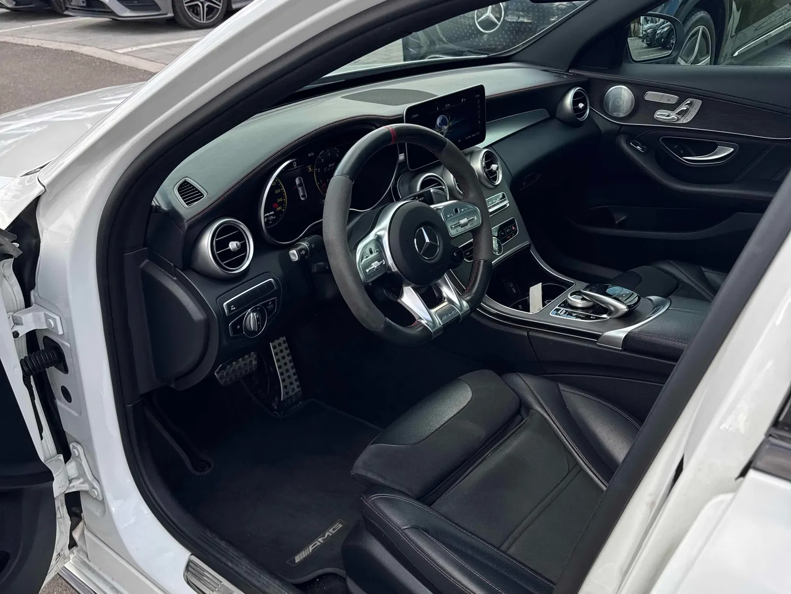 Interior driver side