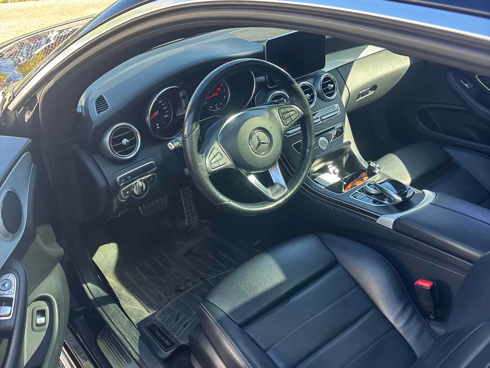Interior driver side