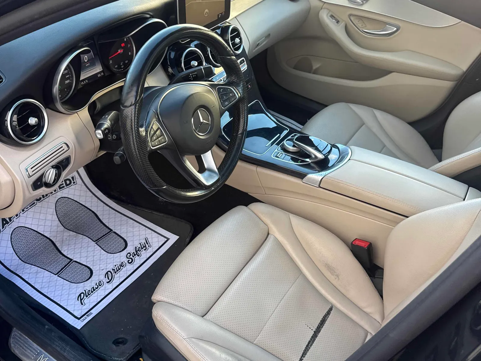 Interior driver side