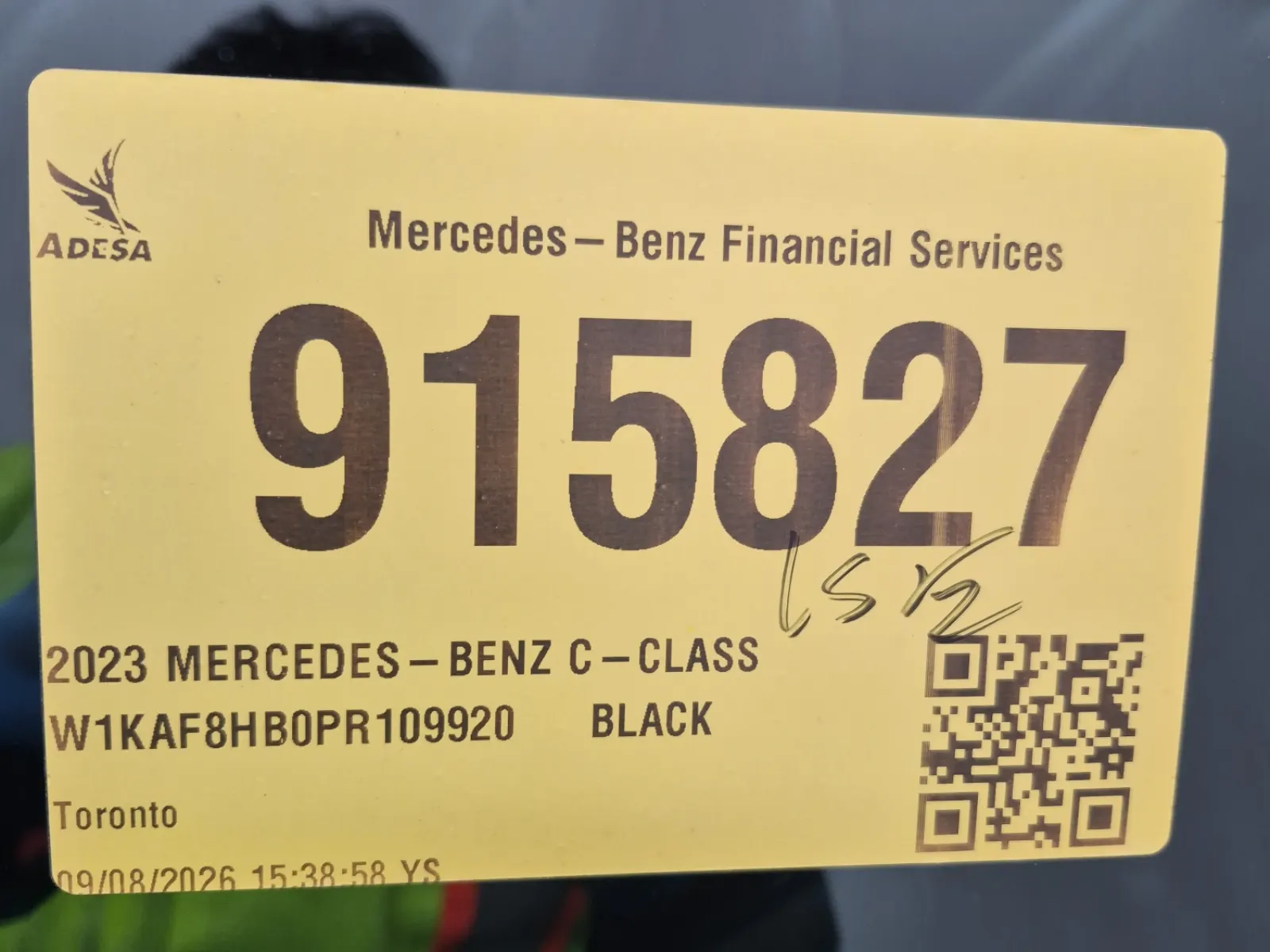 Inventory Label Photo