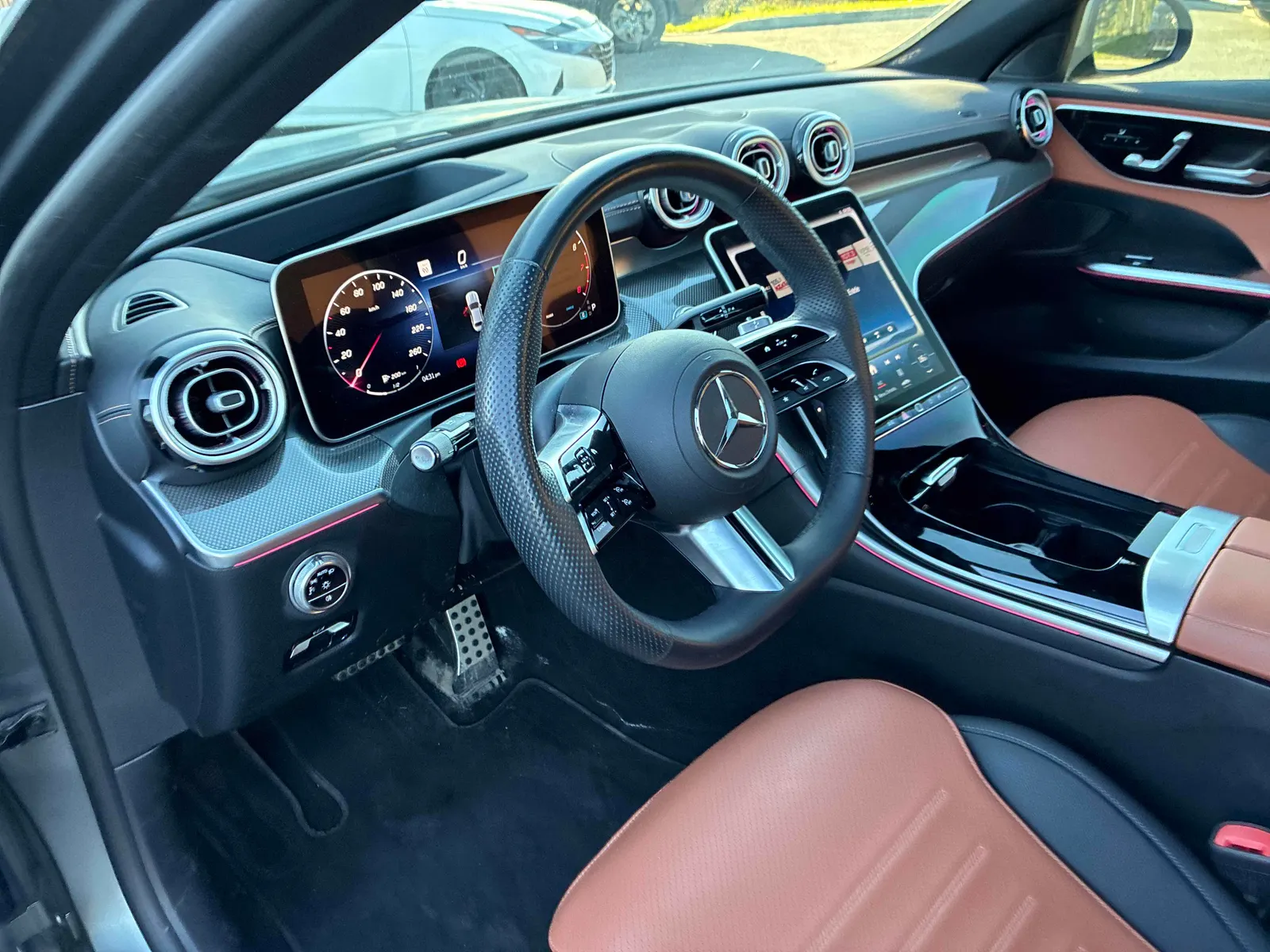 Interior driver side