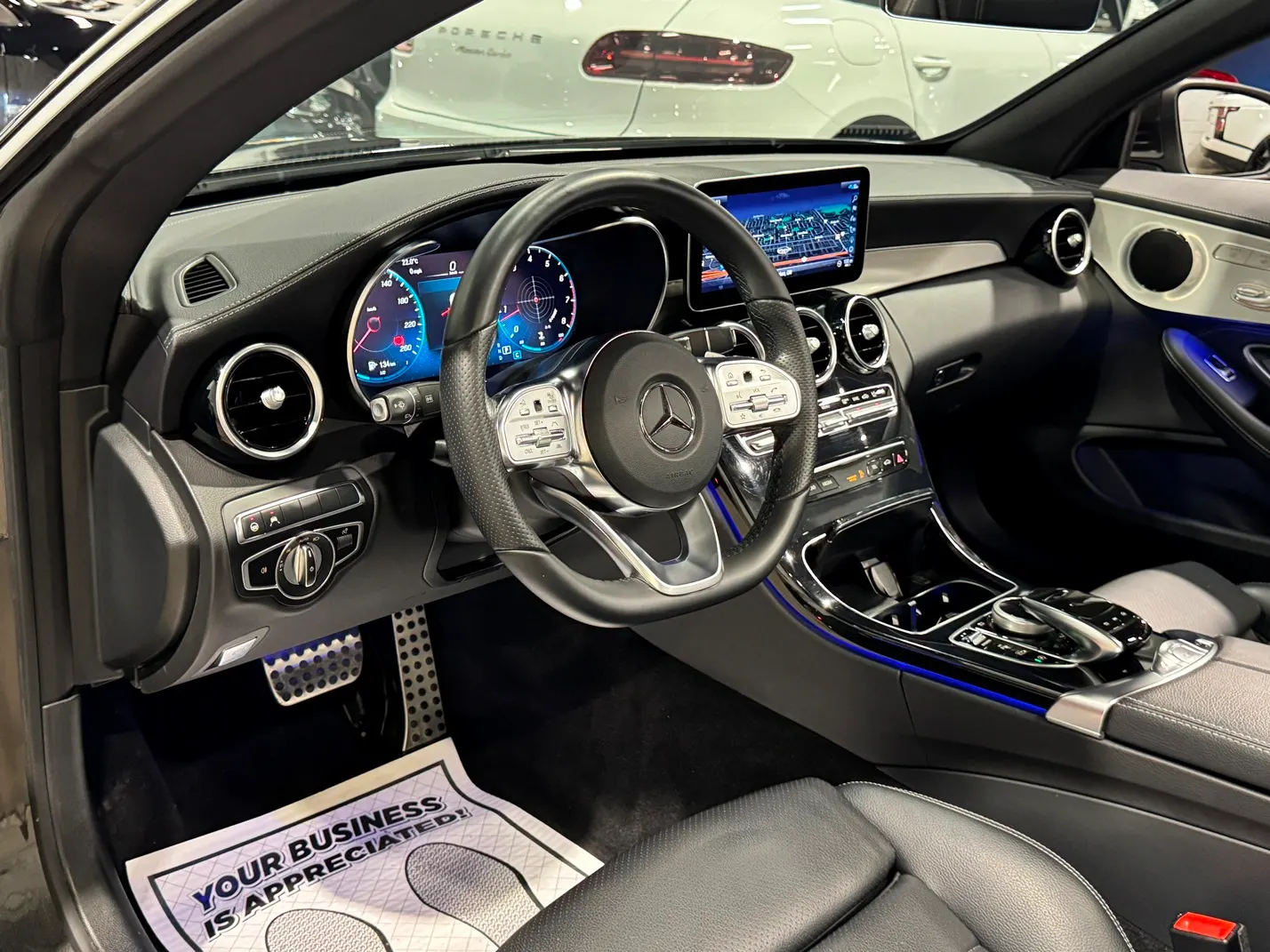 Interior driver side