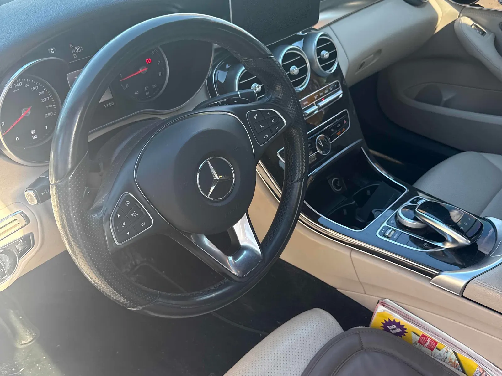 Interior driver side