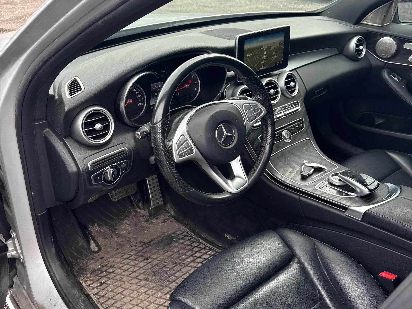 Interior driver side