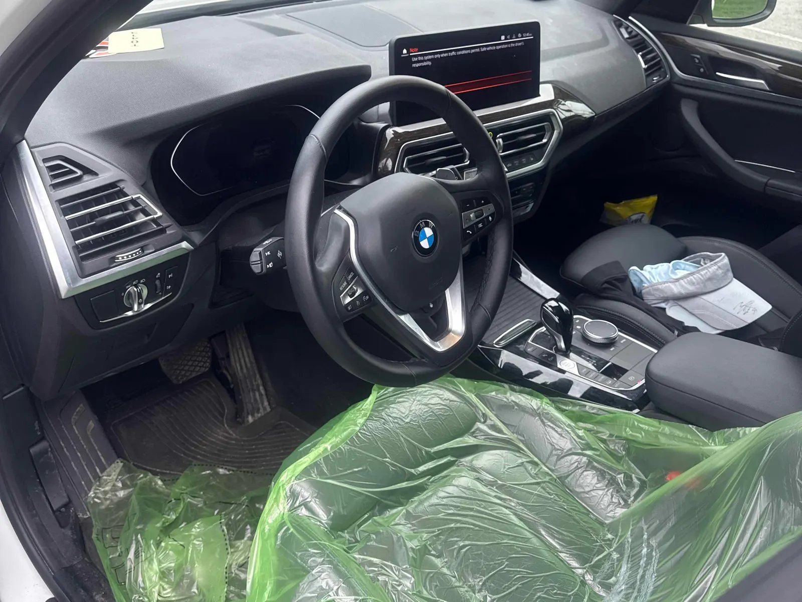 Interior driver side