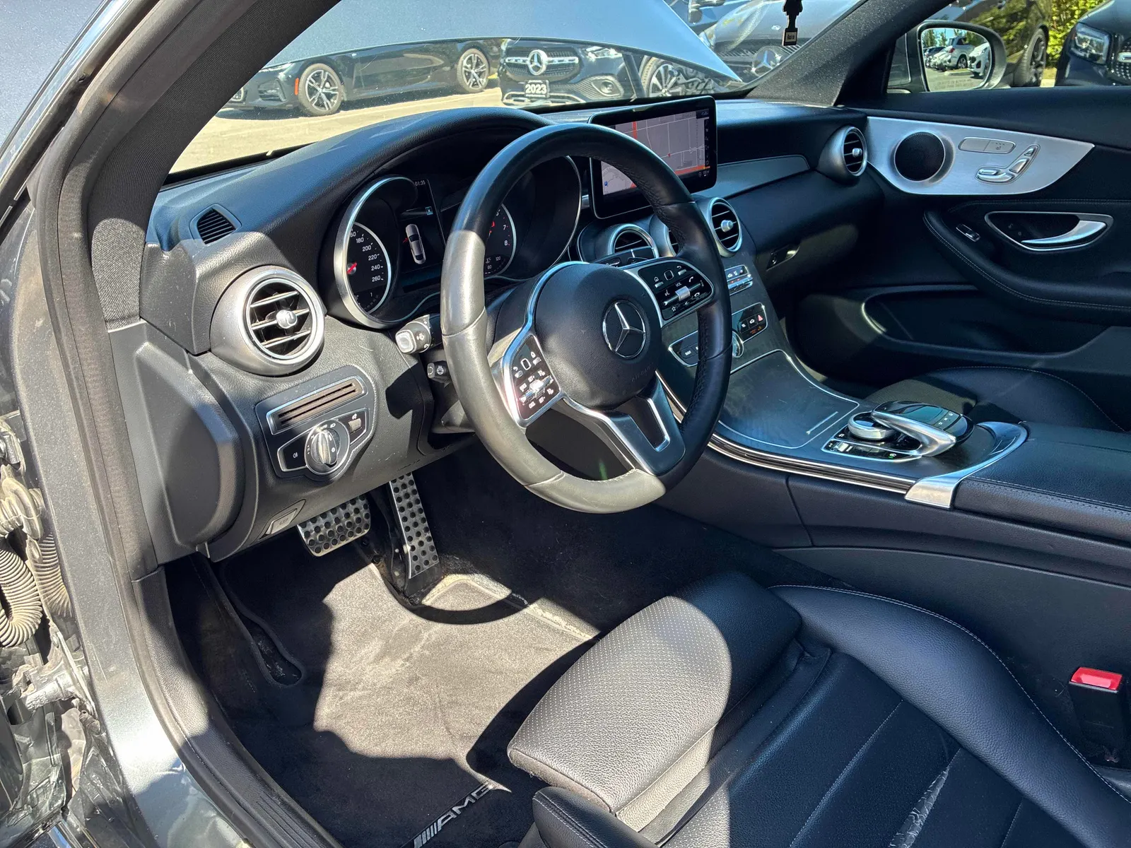 Interior driver side