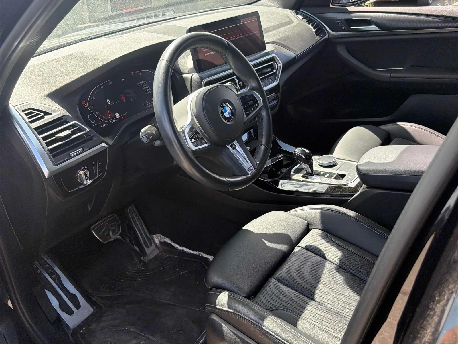 Interior driver side