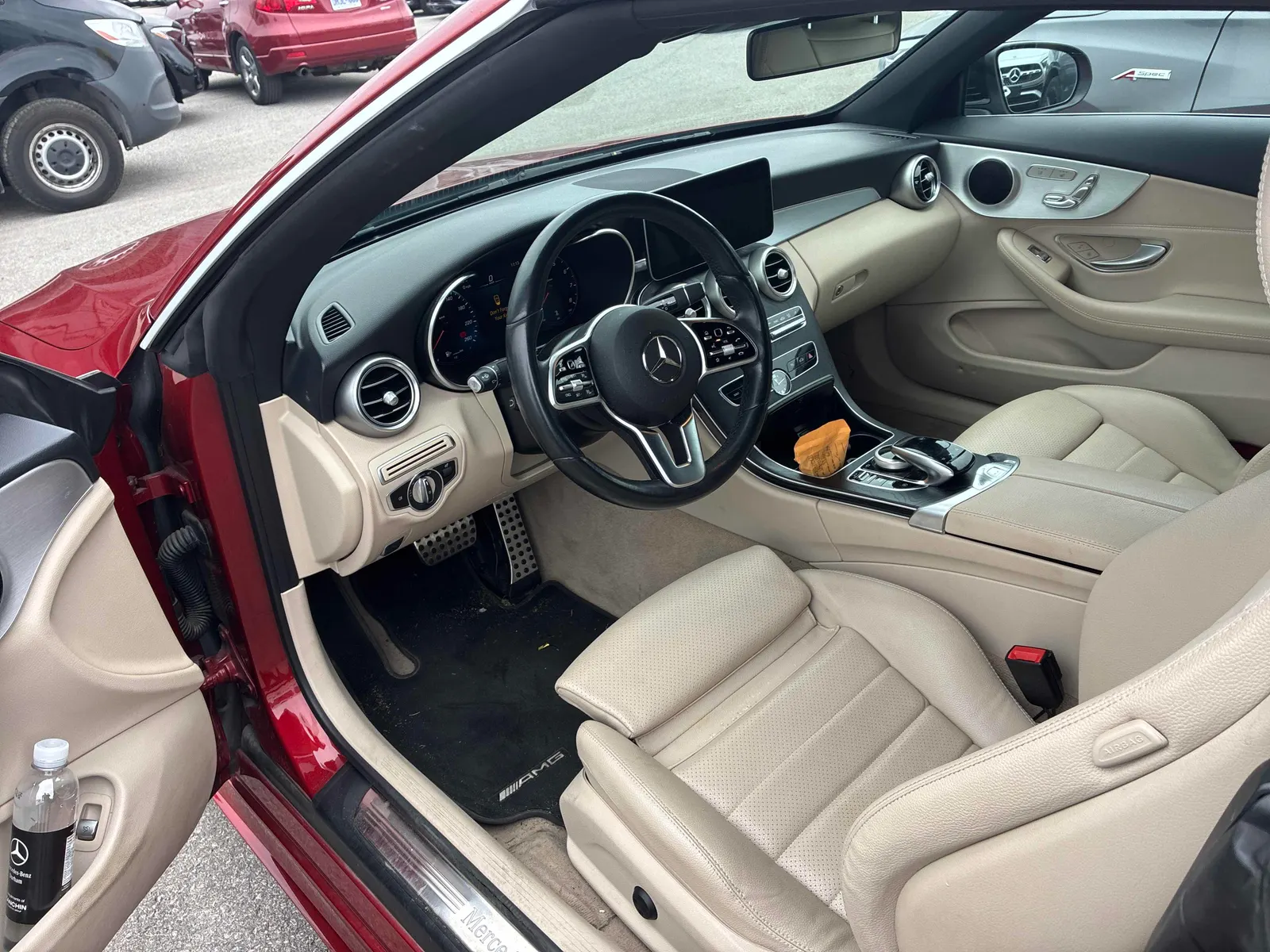 Interior driver side