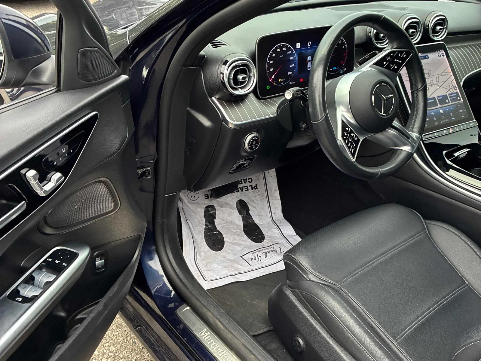 Interior driver side
