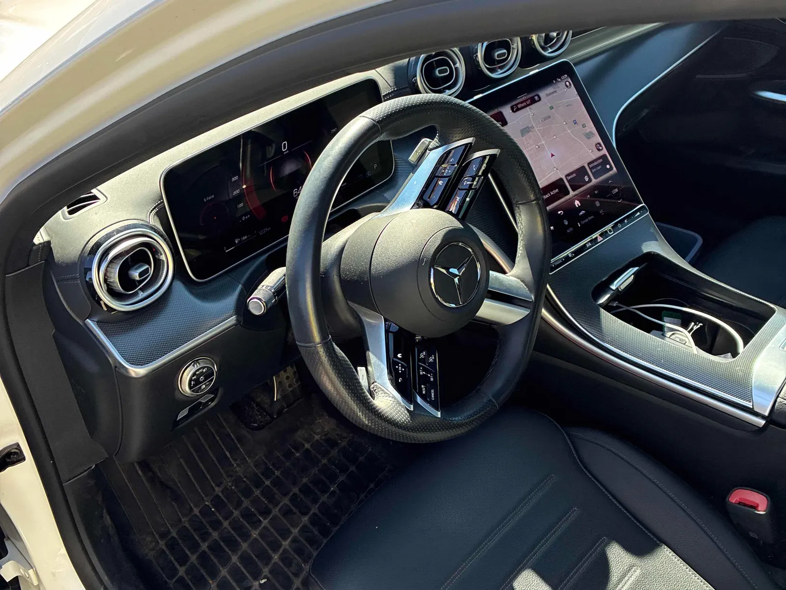 Interior driver side