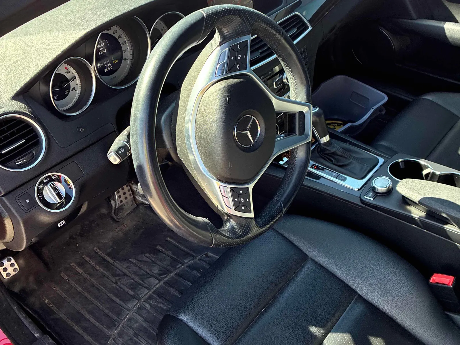 Interior driver side