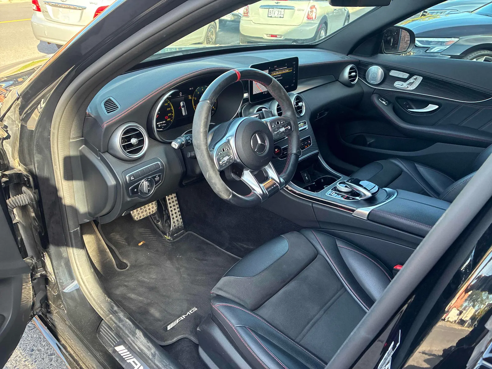 Interior driver side