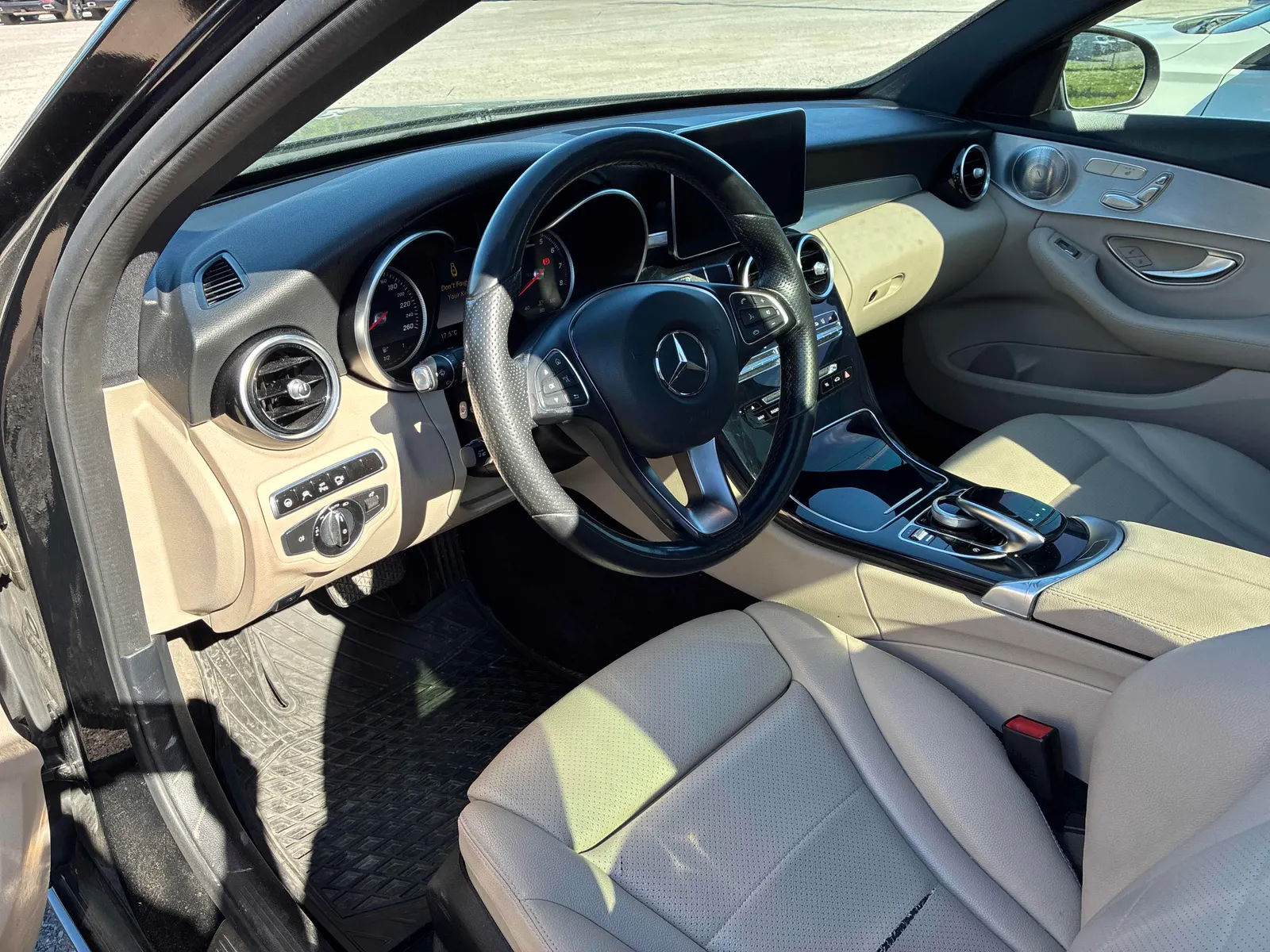Interior driver side