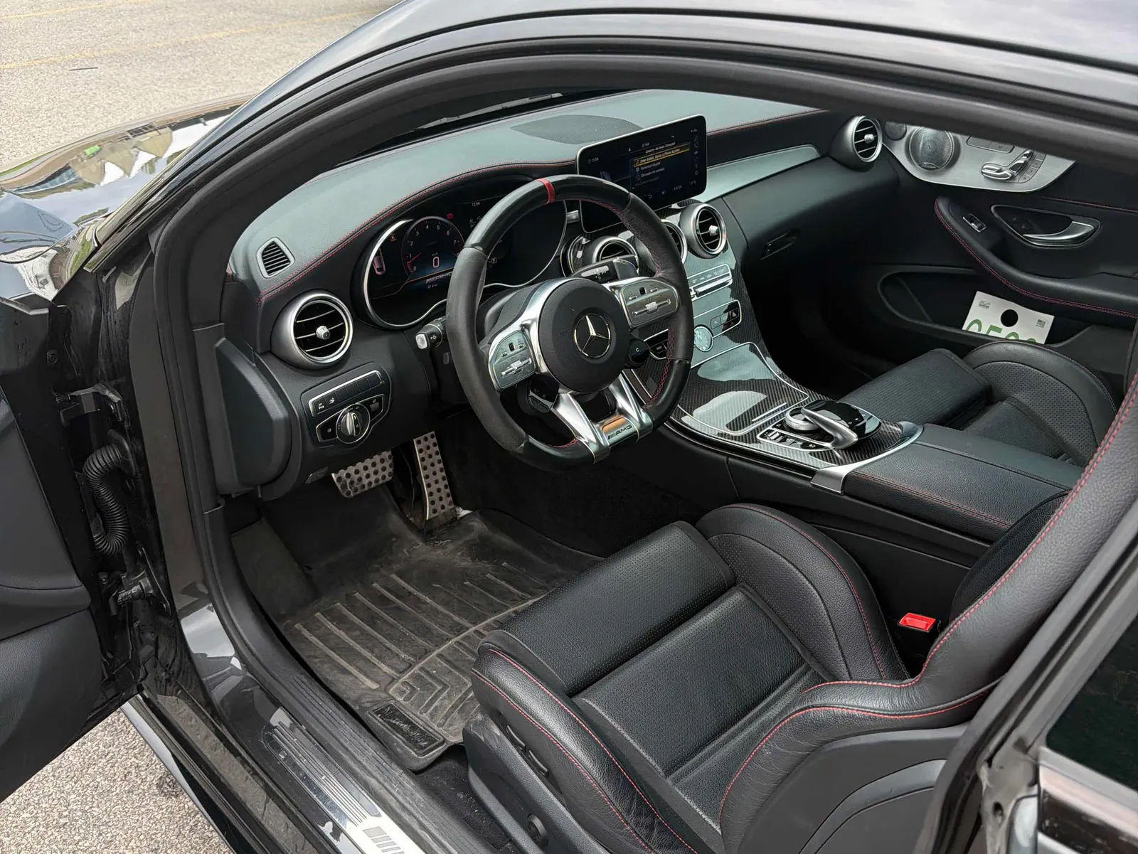 Interior driver side