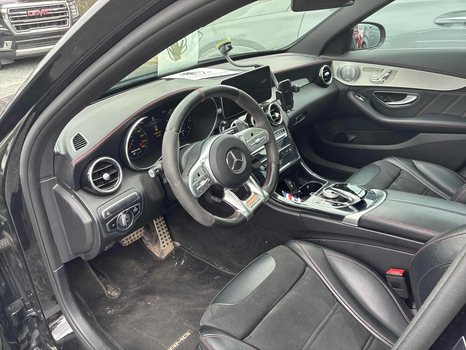 Interior driver side