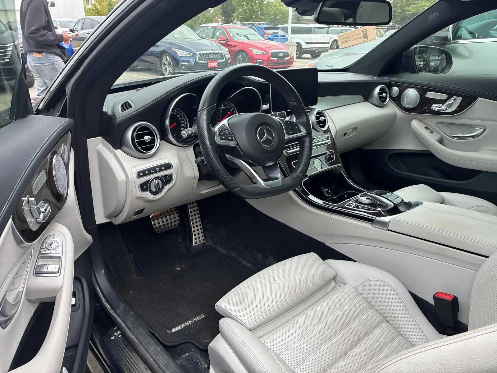 Interior driver side