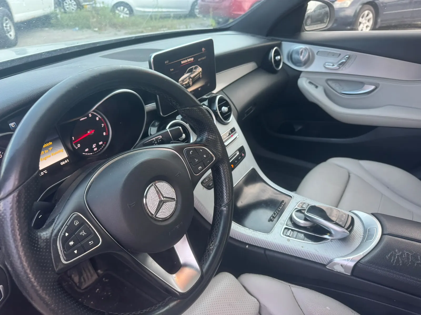 Interior driver side