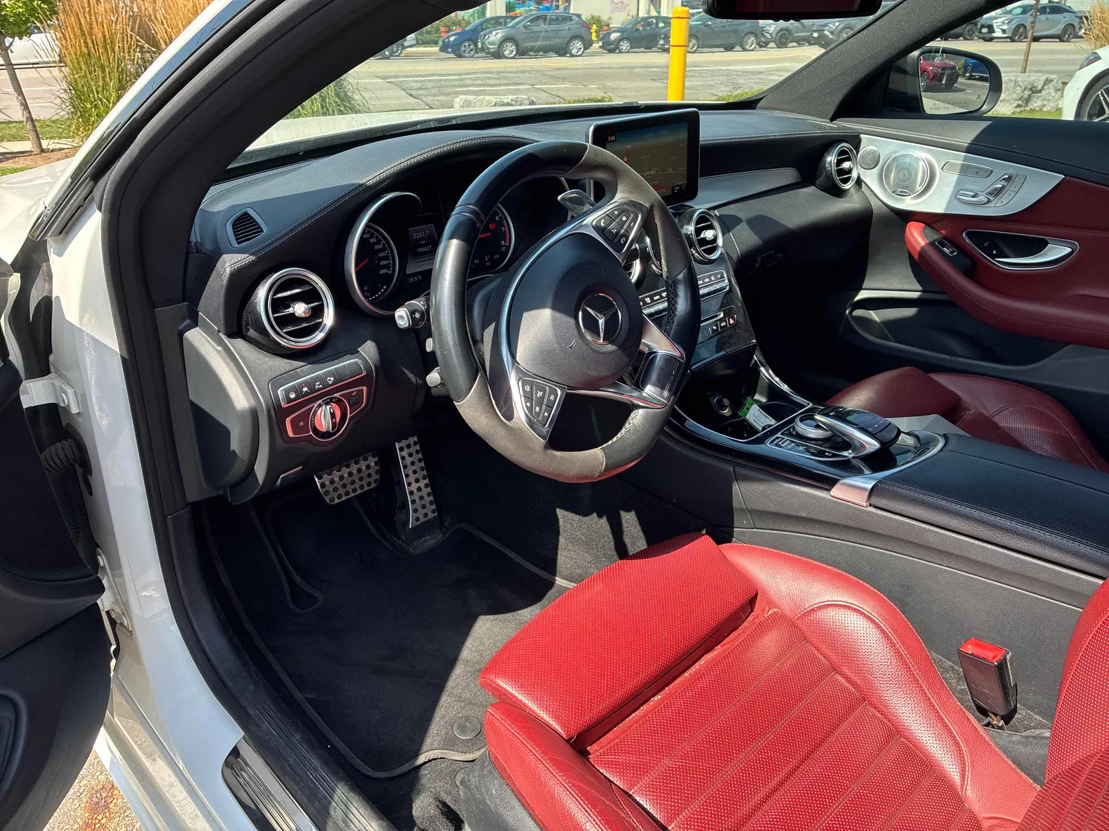 Interior driver side