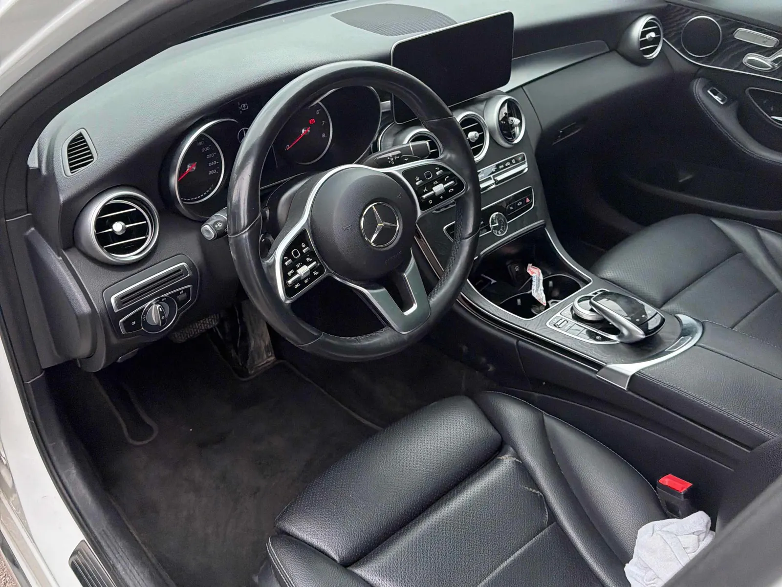 Interior driver side