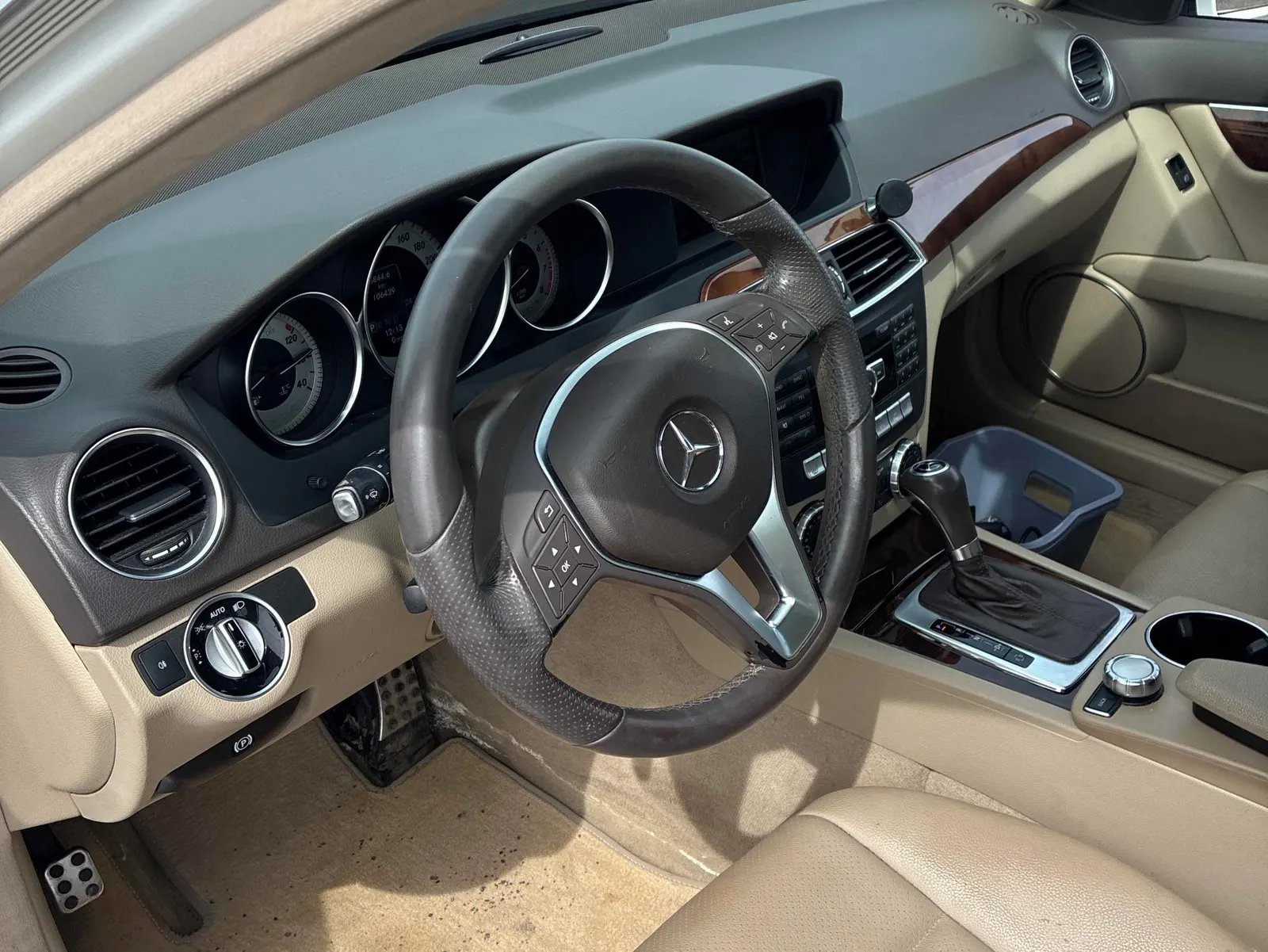 Interior driver side