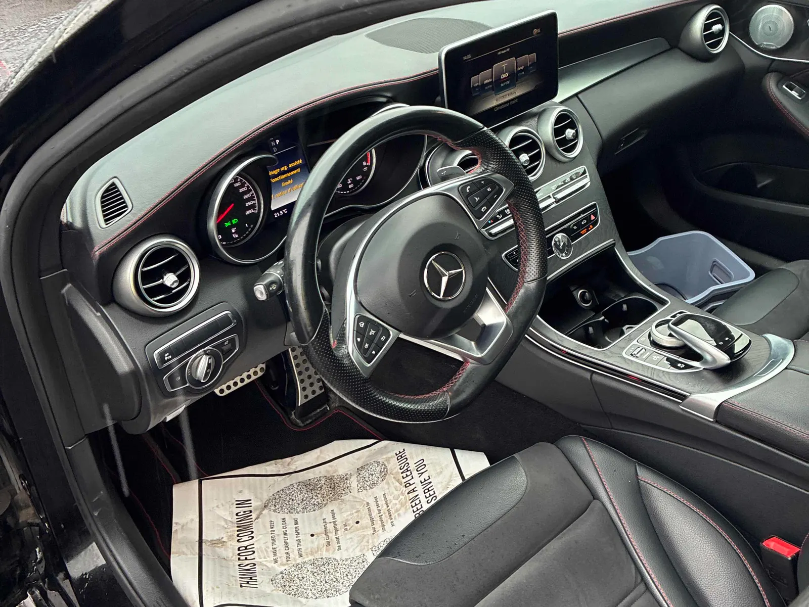 Interior driver side