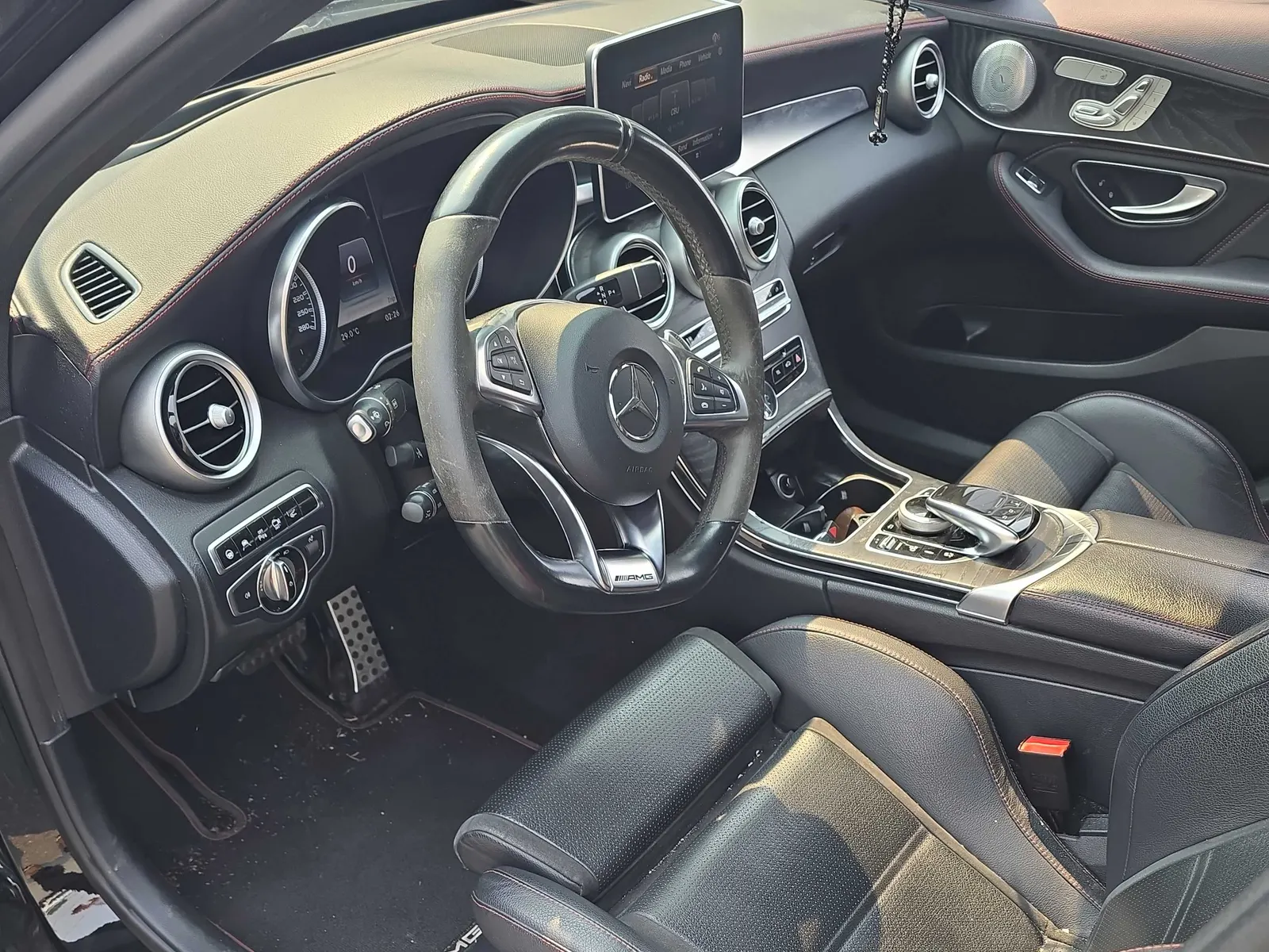 Interior driver side