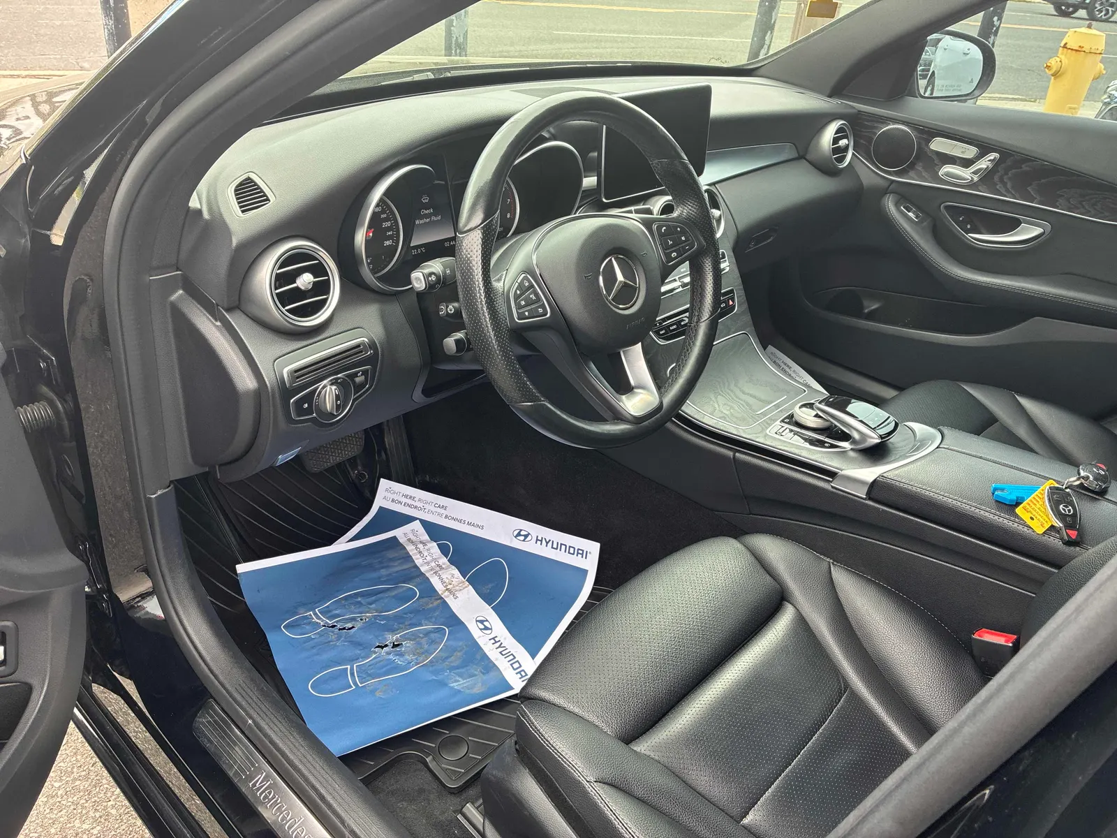Interior driver side